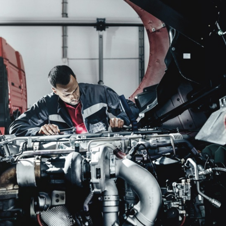 Commercial vehicle inspections and MOT preparation at HFG Commercials